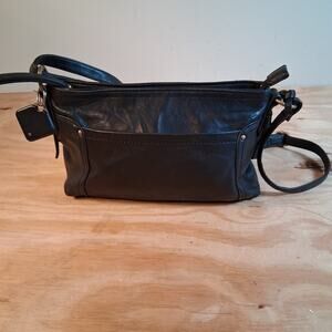 Giani Bernini Handbag Womens Purse Crossbody Bag Black Small Lined Pockets